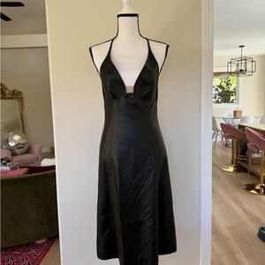 Loewe Black Backless Dress